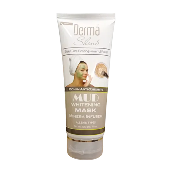 Derma Shine Mud Whitening Mask 200gm