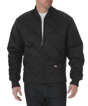 Dickies Diamond-Quilted Nylon Jacket - Black