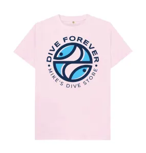 Dive Forever T-Shirt Blue Outline