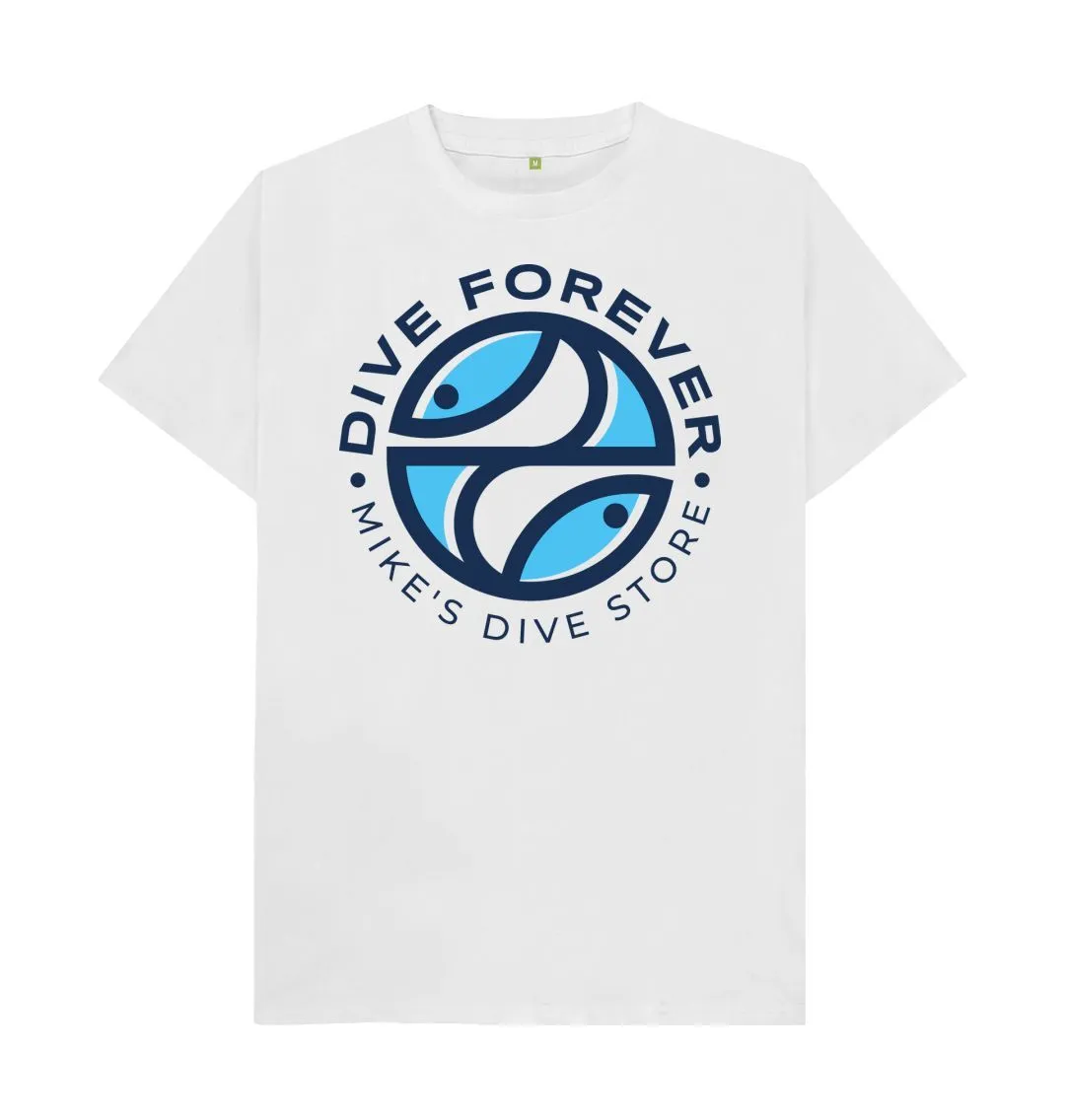 Dive Forever T-Shirt Blue Outline