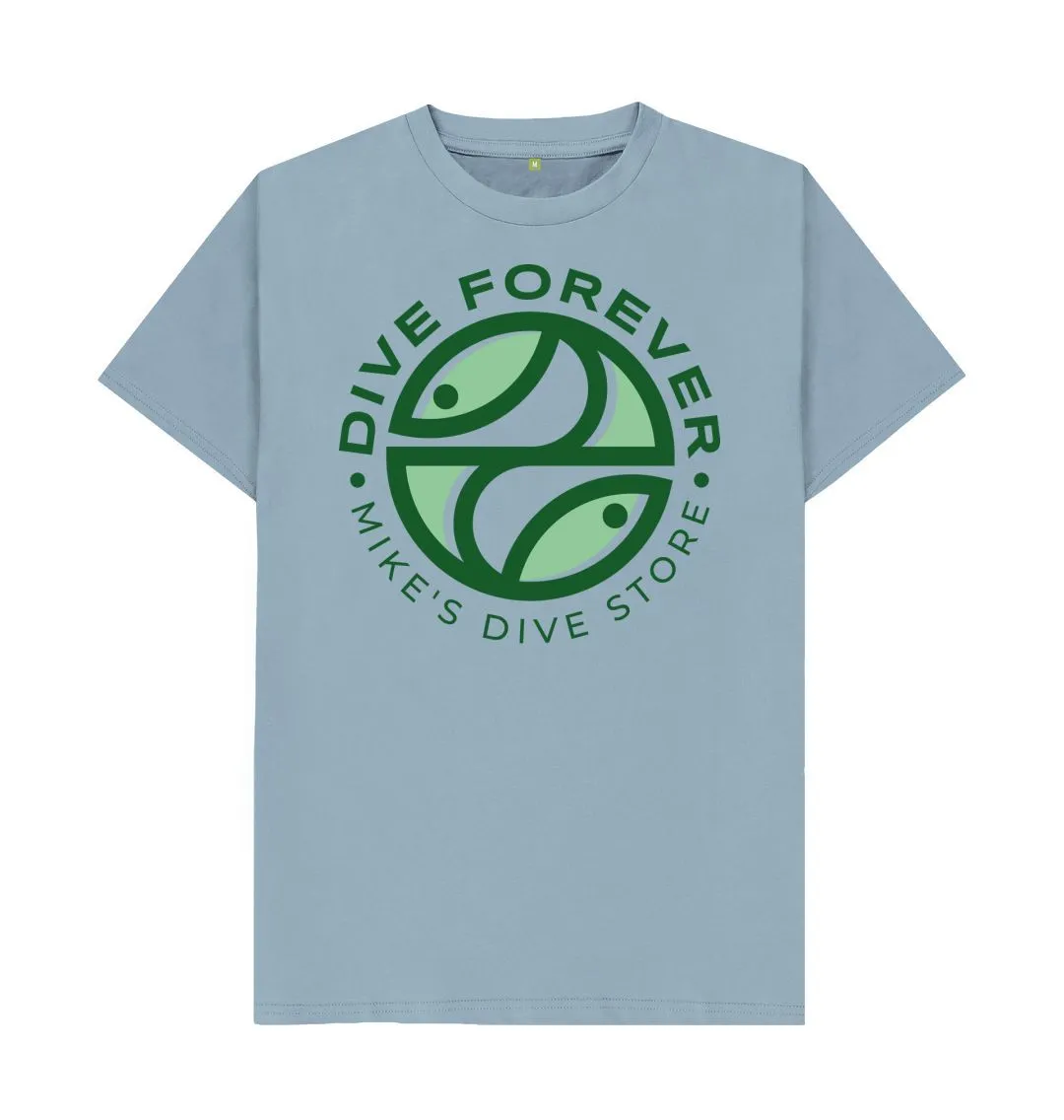 Dive Forever T-Shirt Green Outline