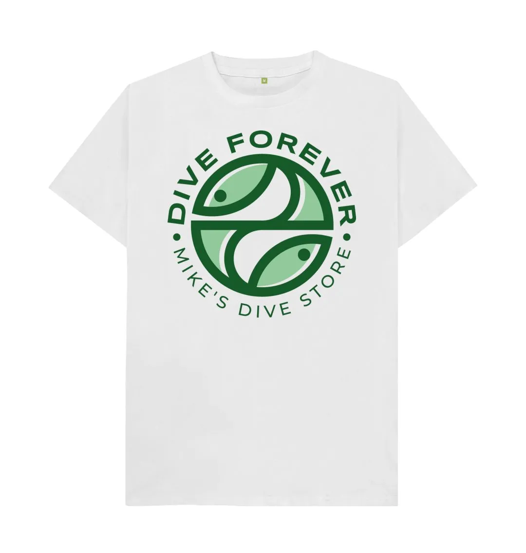 Dive Forever T-Shirt Green Outline