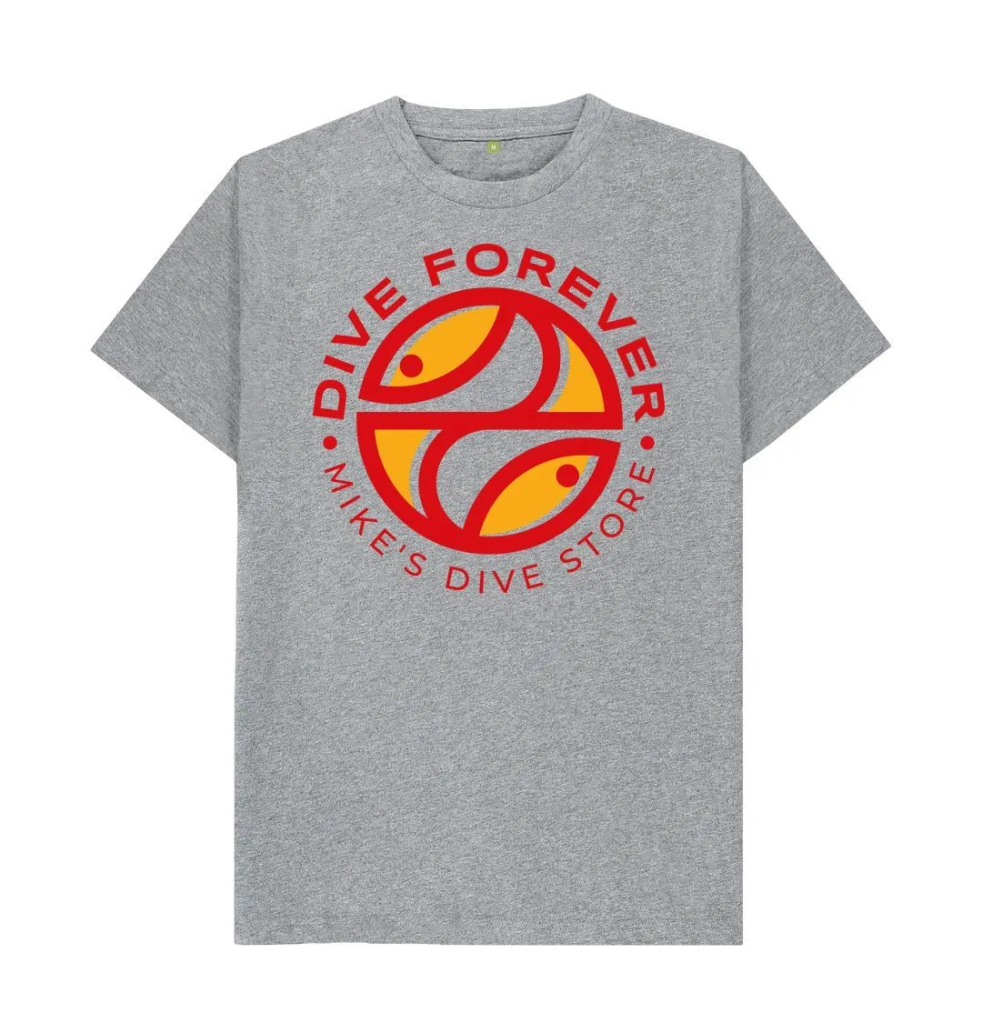 Dive Forever T-Shirt Orange Outline