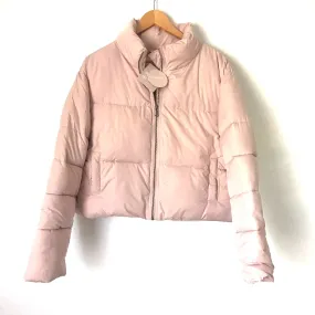 Double Zero Blush Pink Puffer Coat NWT- Size M