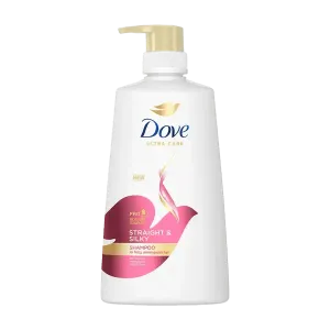 DOVE STRAIGHT AND SILKY SHAMPOO 680ML