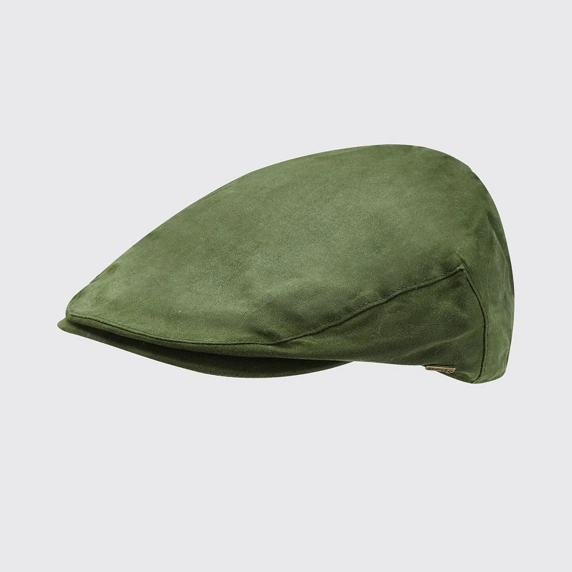 Dubarry Fitzpatrick Wax Cotton Flat Cap - Olive