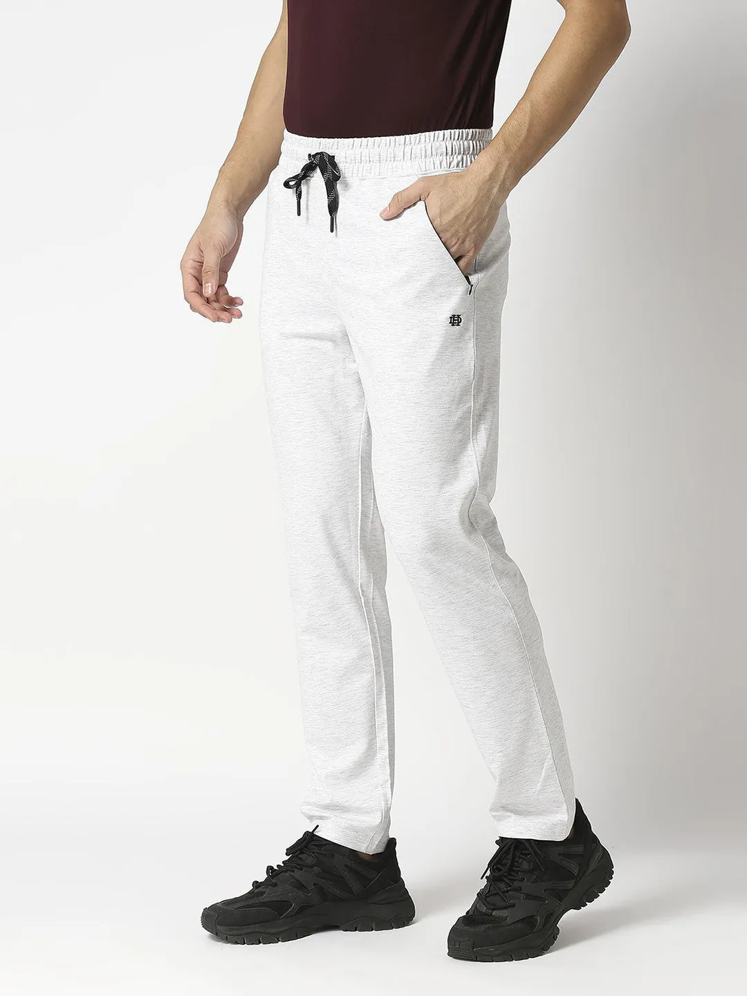 Ecru Tencel Lycra Track pant