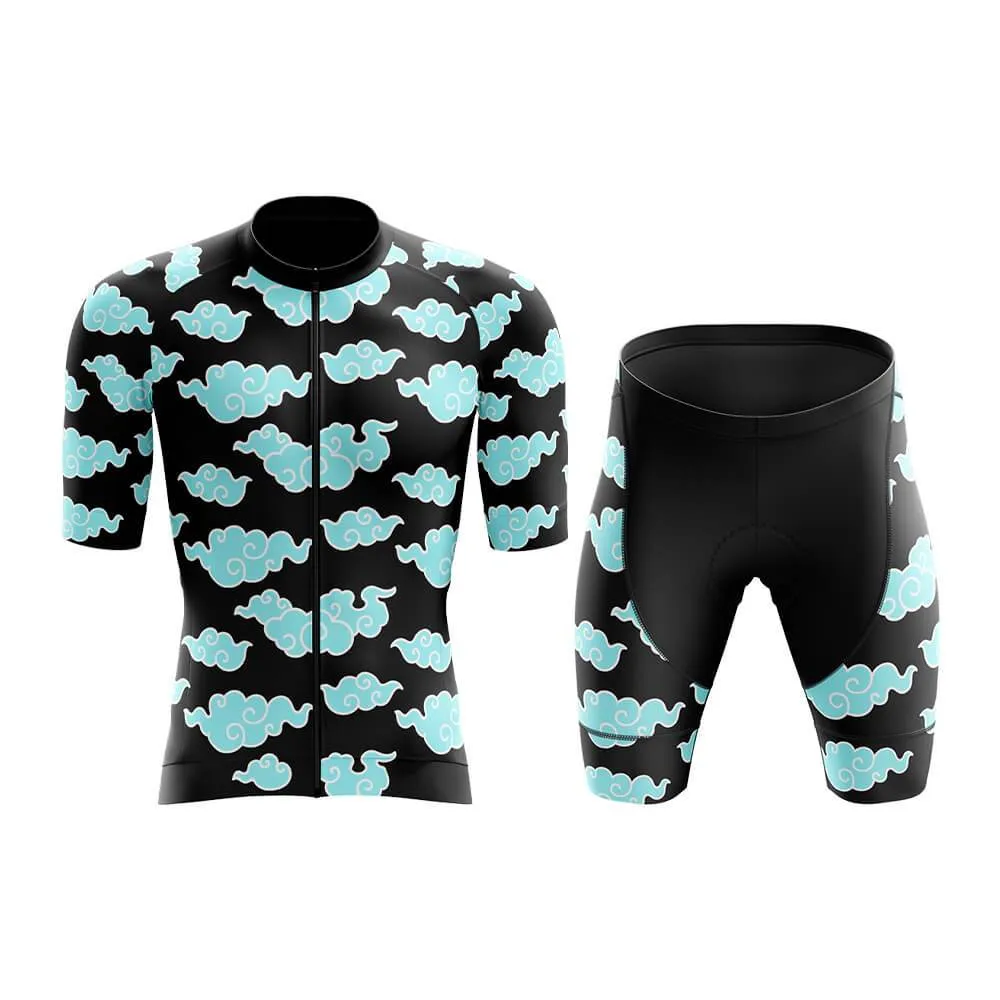 Elemental Cloud (Black) Aero Cycling Kit