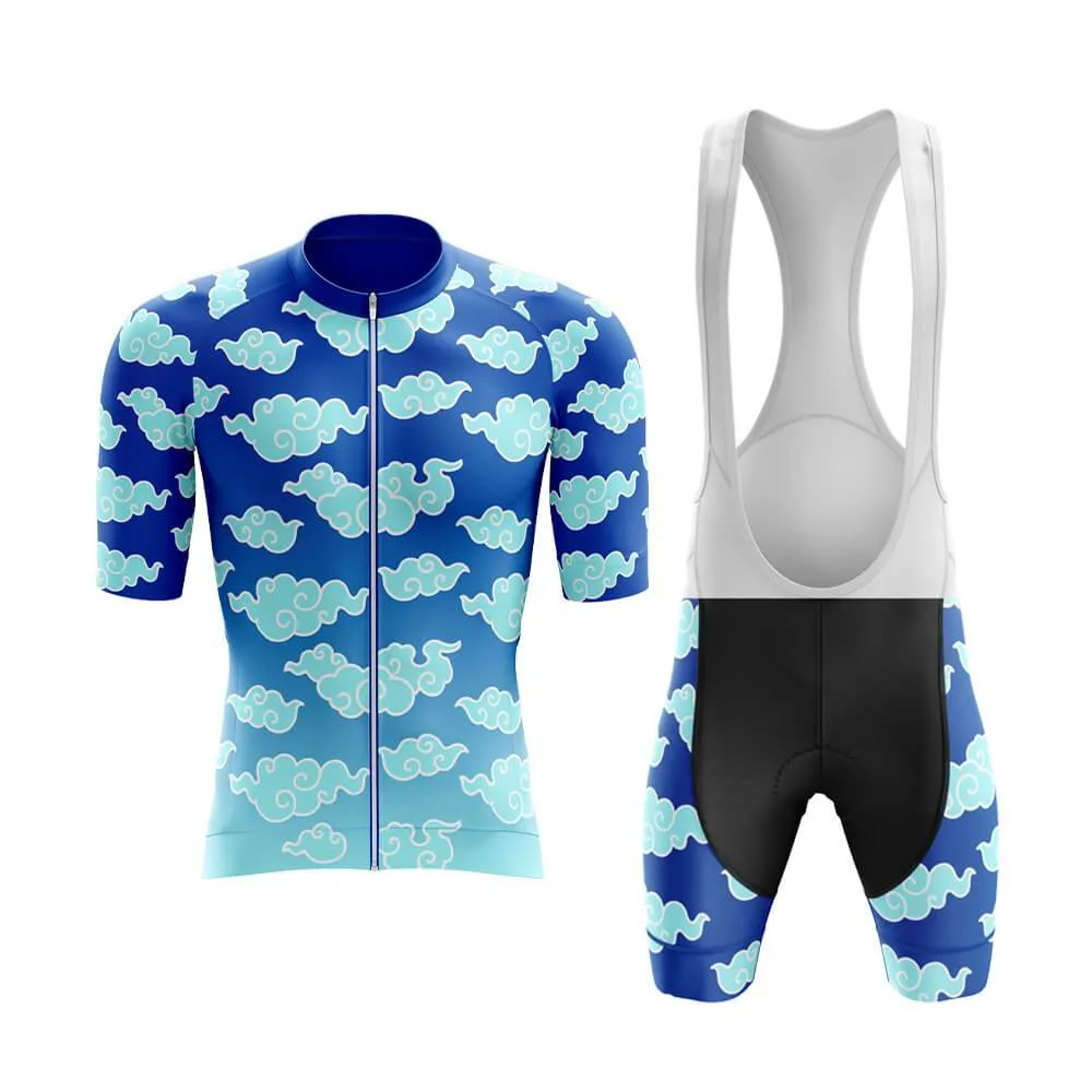 Elemental Cloud (Blue) Aero Cycling Kit