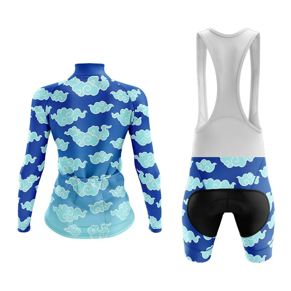 Elemental Cloud (Blue) Aero Cycling Kit