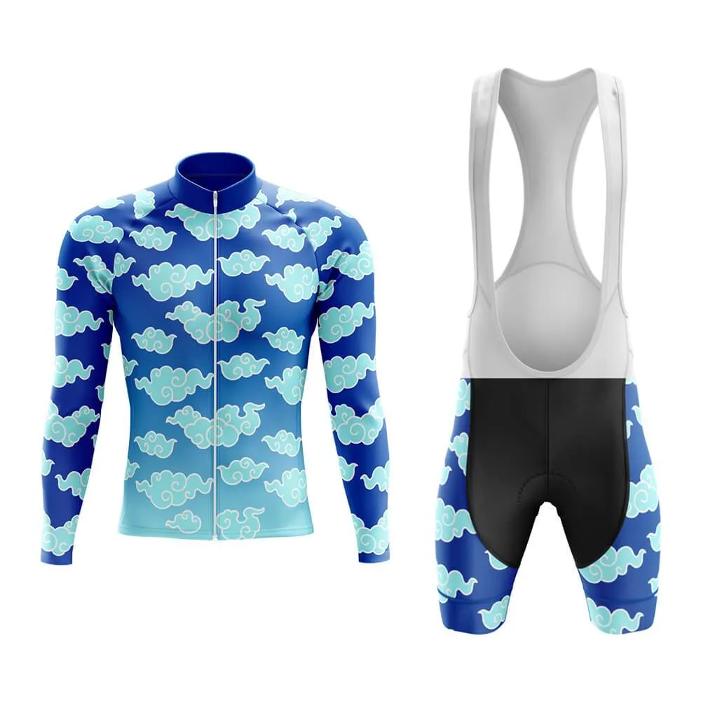 Elemental Cloud (Blue) Aero Cycling Kit