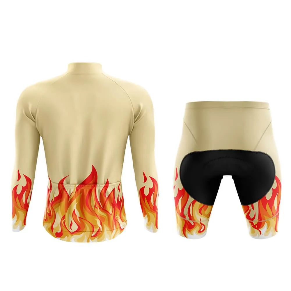 Elemental Fire (Yellow) Aero Cycling Kit