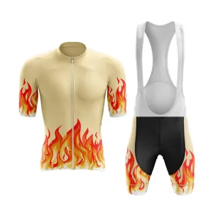 Elemental Fire (Yellow) Aero Cycling Kit