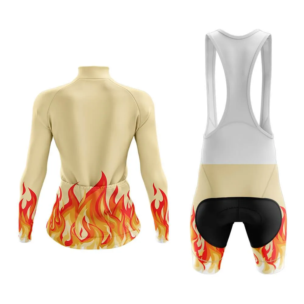 Elemental Fire (Yellow) Aero Cycling Kit