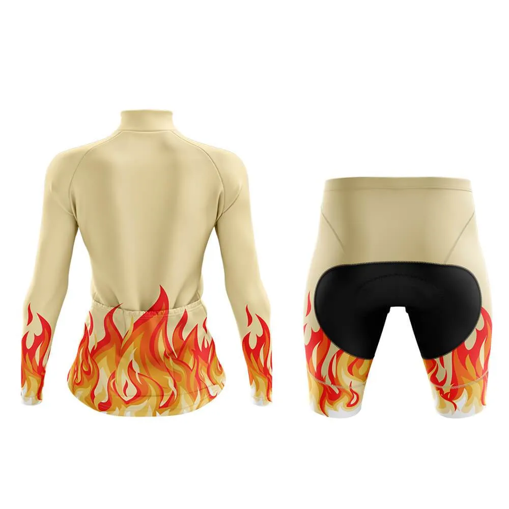 Elemental Fire (Yellow) Aero Cycling Kit