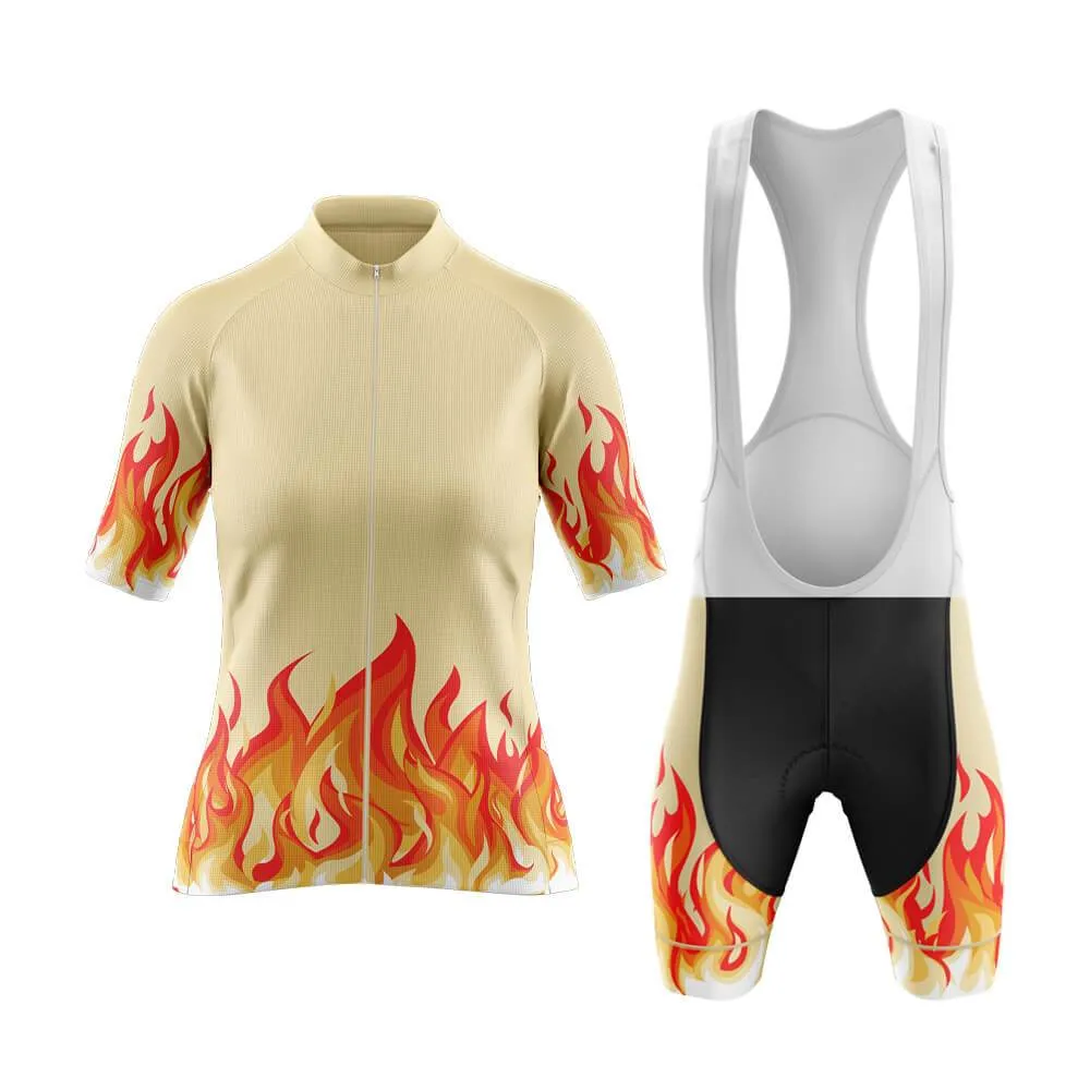 Elemental Fire (Yellow) Aero Cycling Kit