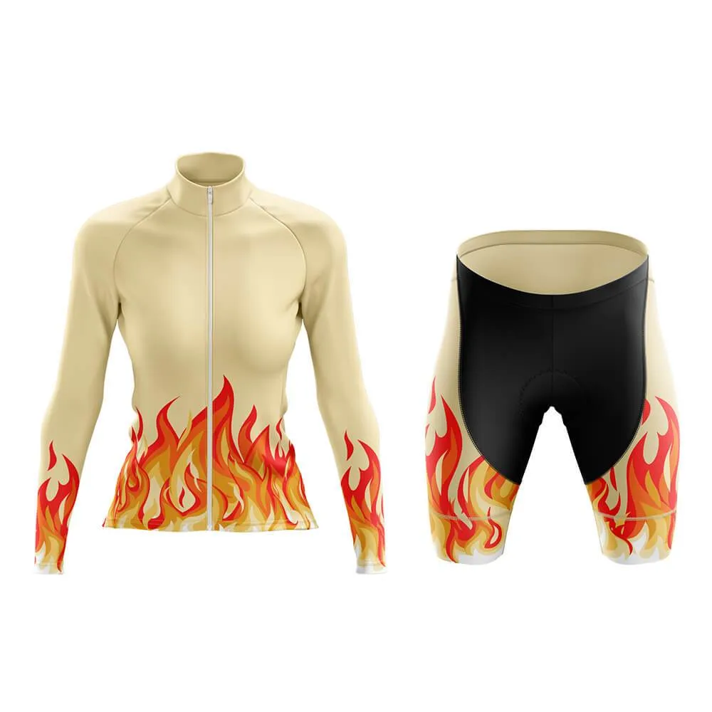 Elemental Fire (Yellow) Aero Cycling Kit