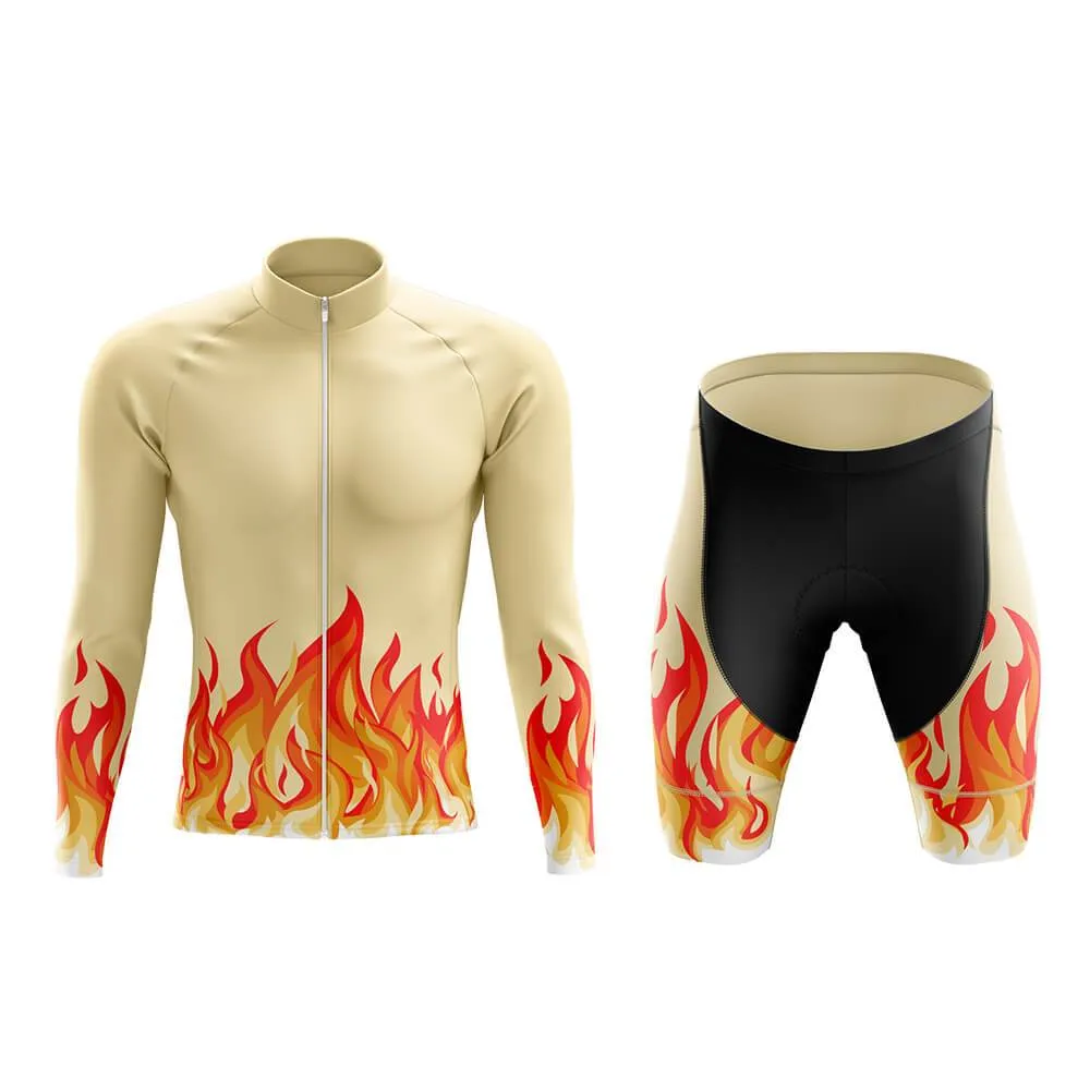 Elemental Fire (Yellow) Aero Cycling Kit