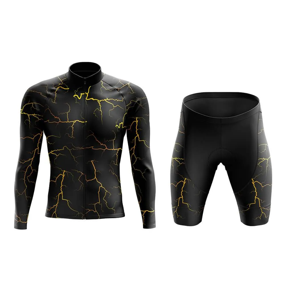 Elemental Lightning (Black) Aero Cycling Kit