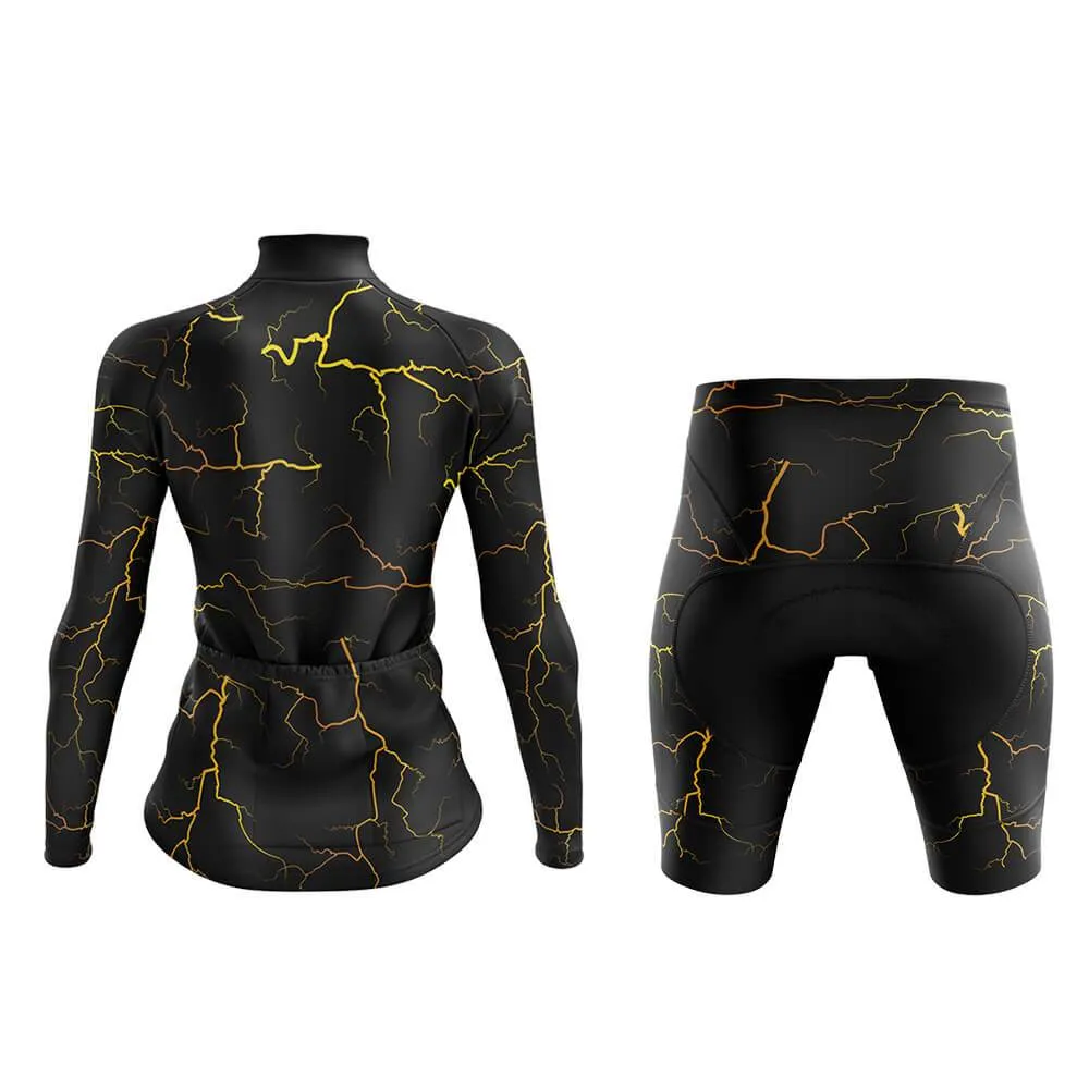 Elemental Lightning (Black) Aero Cycling Kit