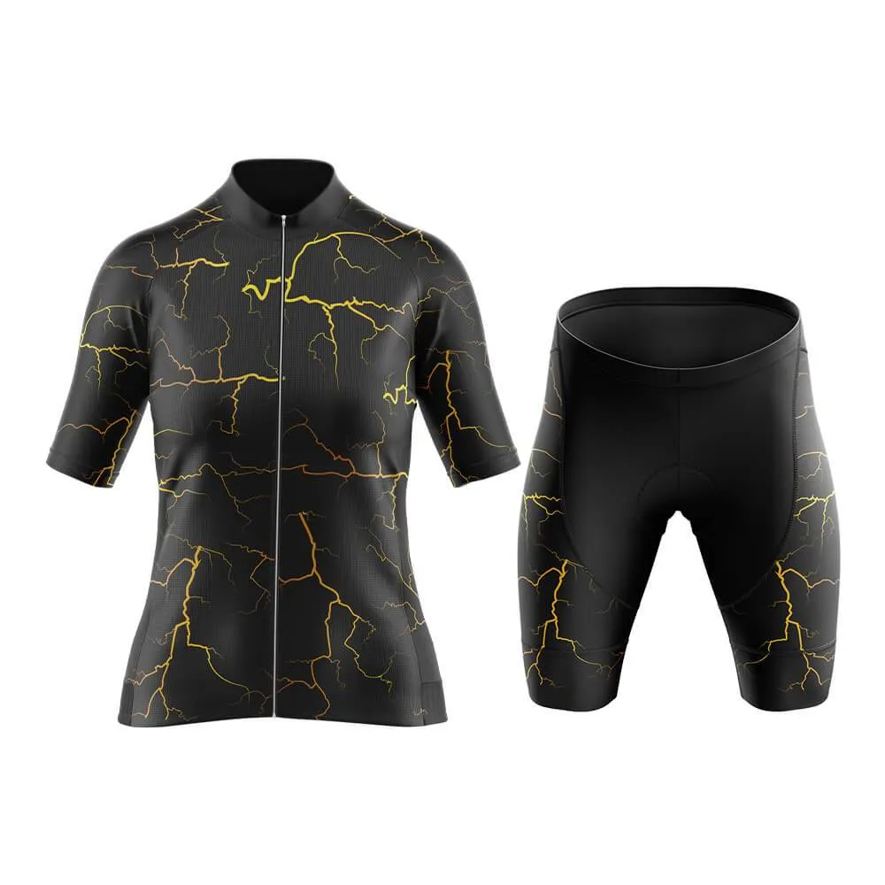 Elemental Lightning (Black) Aero Cycling Kit