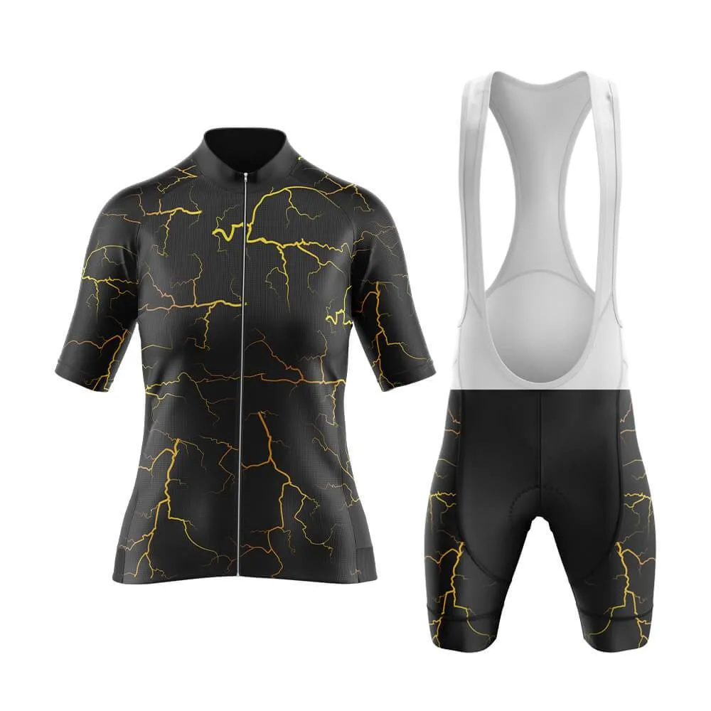 Elemental Lightning (Black) Aero Cycling Kit