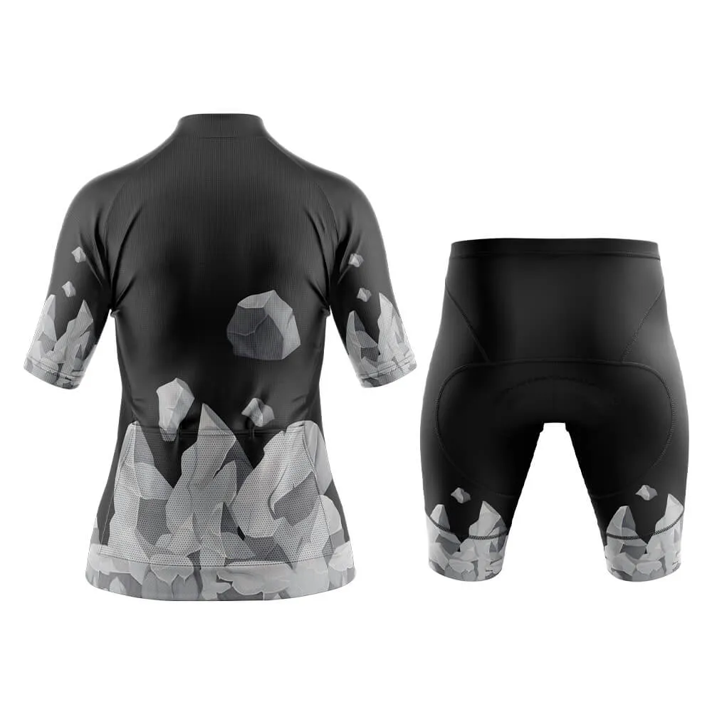 Elemental Stone (Black) Aero Cycling Kit