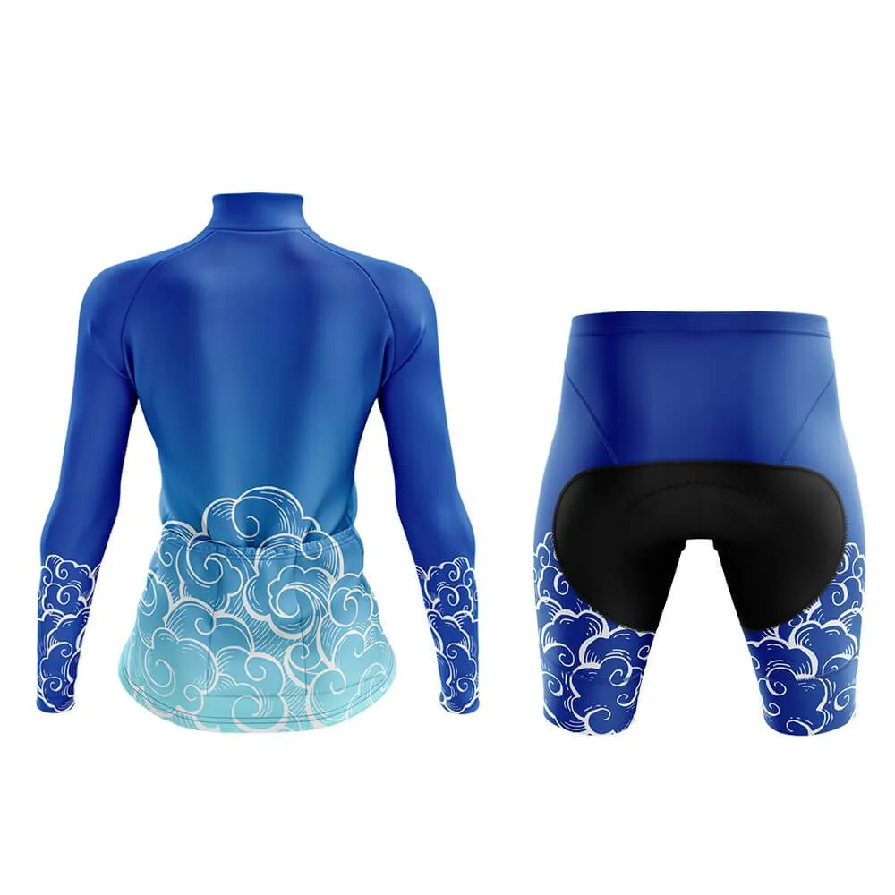 Elemental Wind (Blue) Aero Cycling Kit