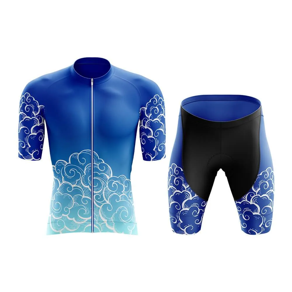 Elemental Wind (Blue) Aero Cycling Kit