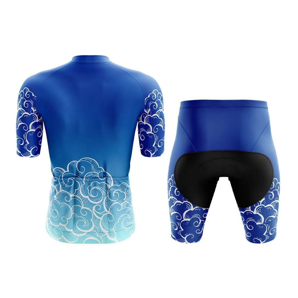 Elemental Wind (Blue) Aero Cycling Kit