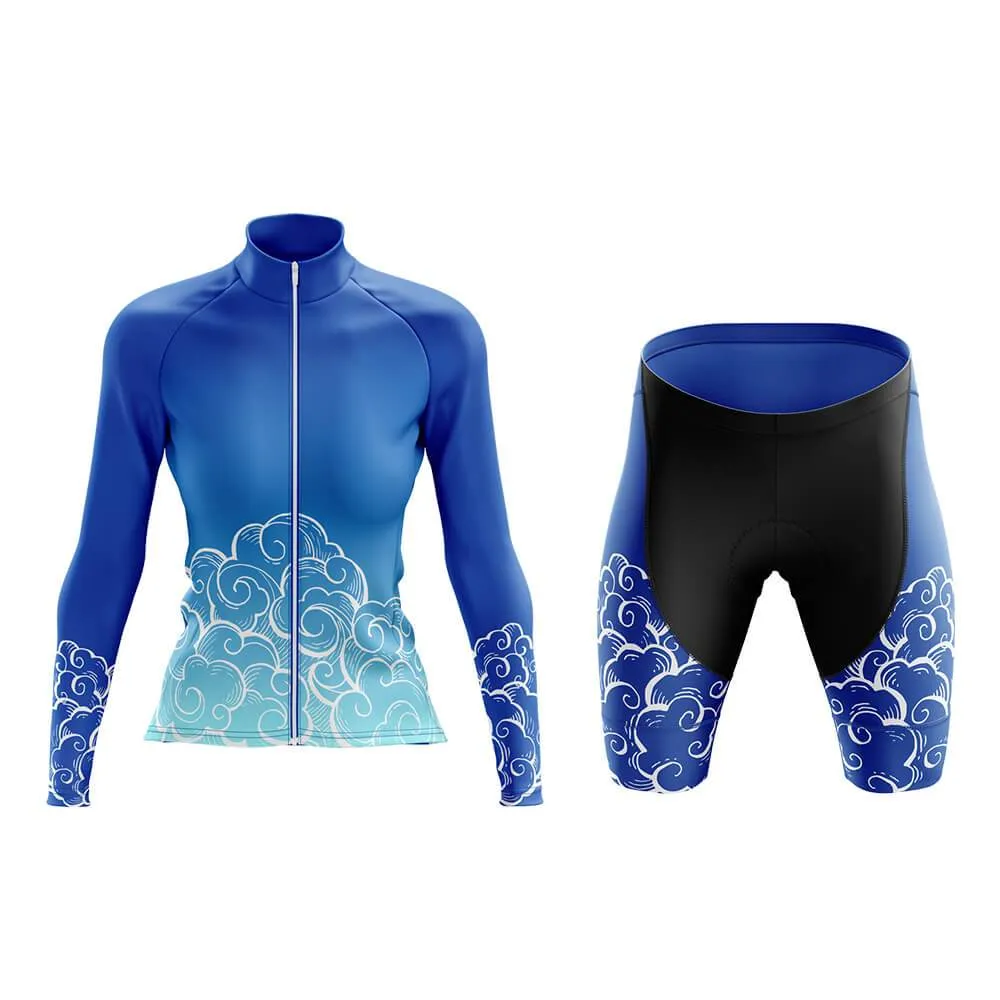 Elemental Wind (Blue) Aero Cycling Kit