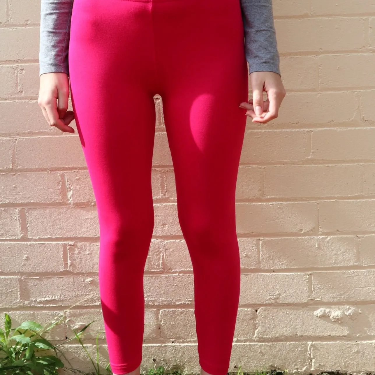 Fair Trade Organic Cotton Leggings Pink