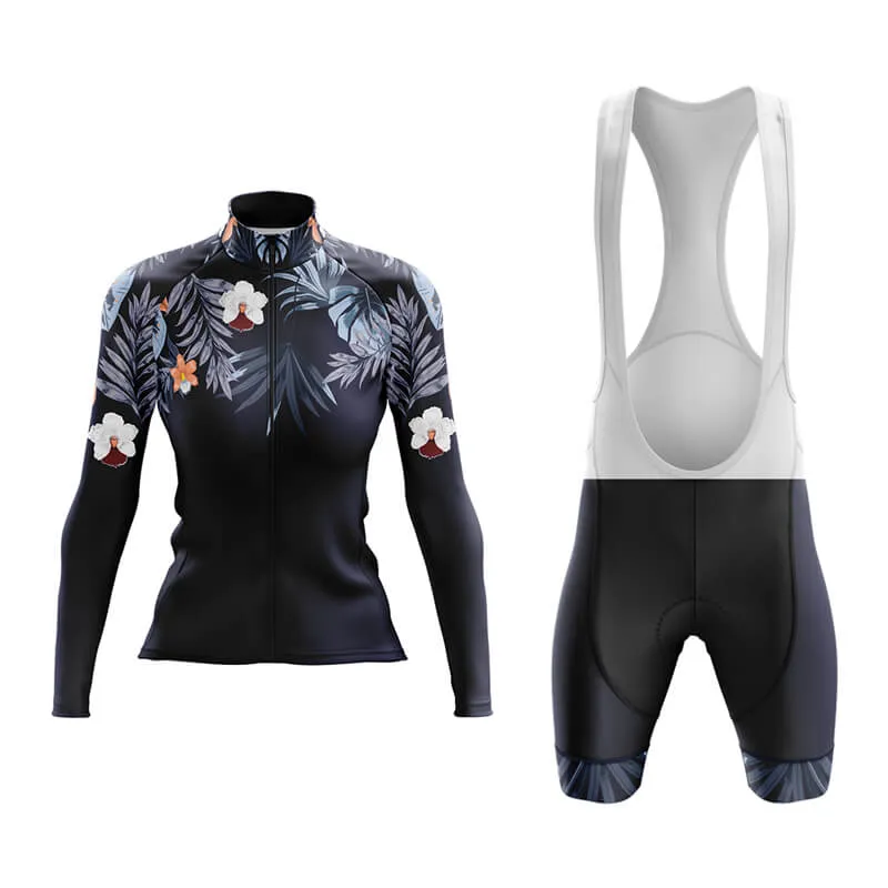 Floral Neck Mystic Aero Cycling Kit