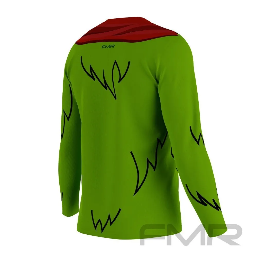 FMR Green Men's Technical Long Sleeve Shirt