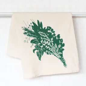 Fresh Herbs Generous Kitchen Towel