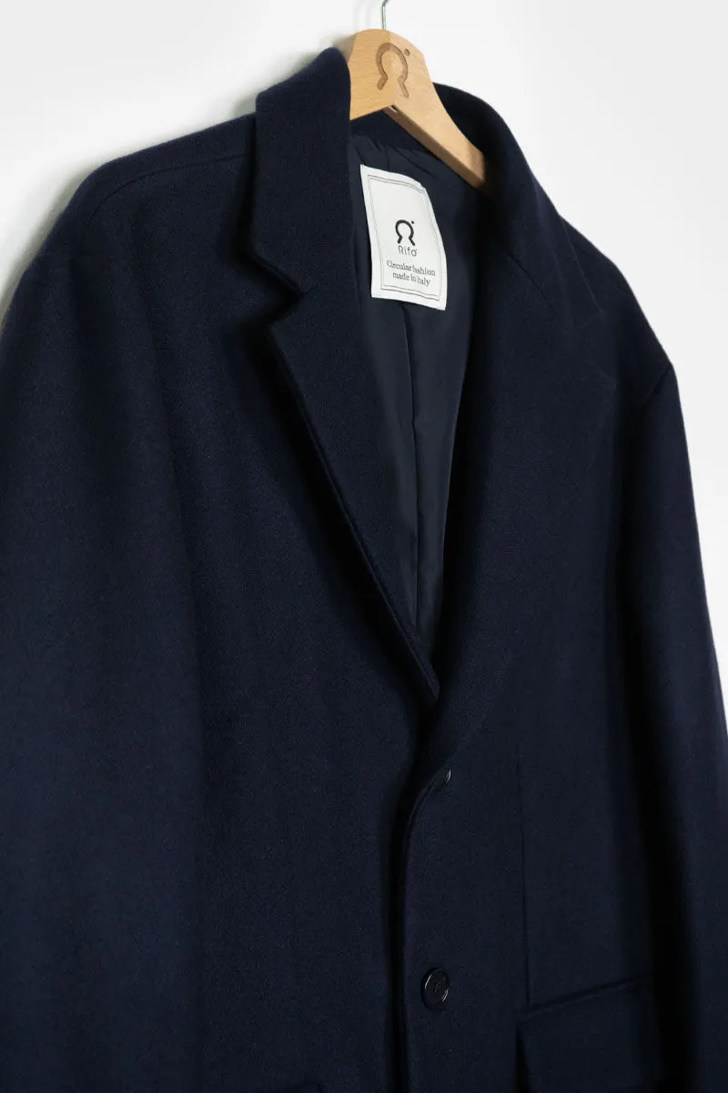 Gilberto Men's Coat Recycled Wool