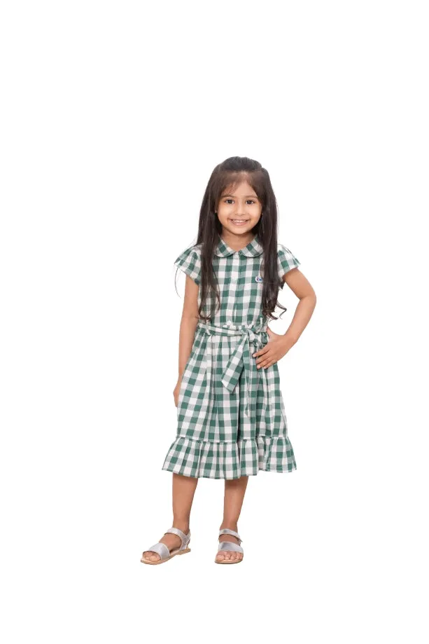 Girls Gale gingham dress