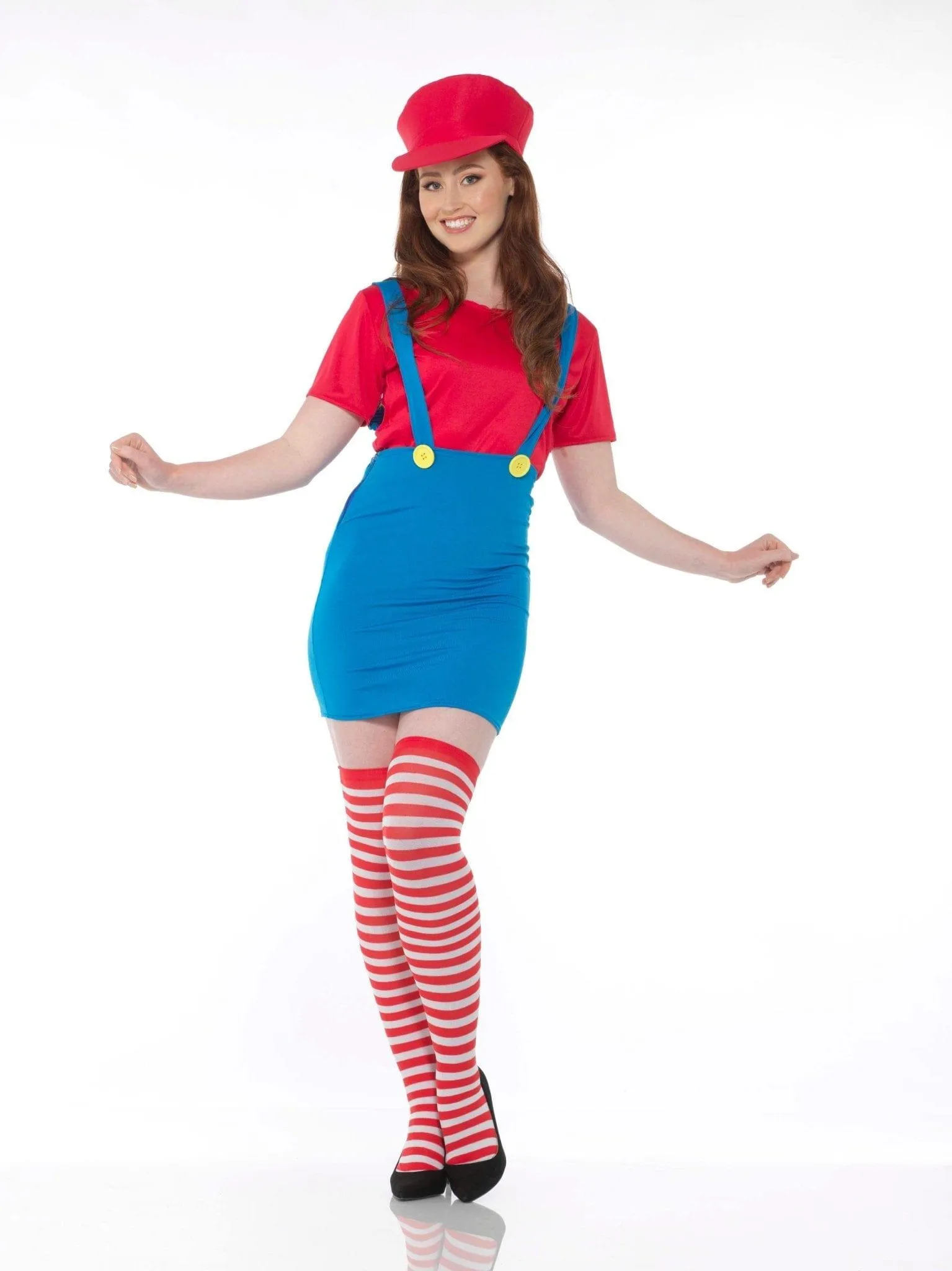 Girls Plumber Red