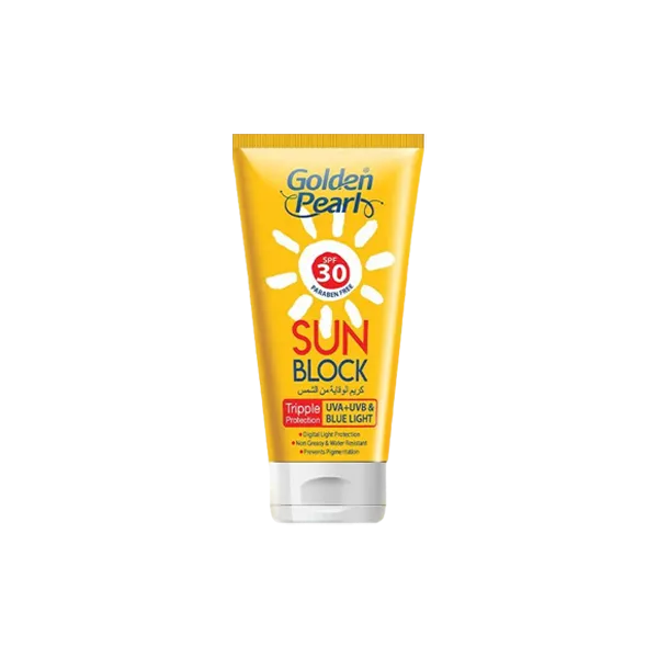 Golden Pearl Sun Block Triple Protection Spf 30 60ml