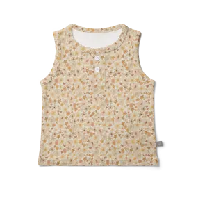 goumikids - Viscose Organic Cotton Tank Top - Wildflowers 12-18 months