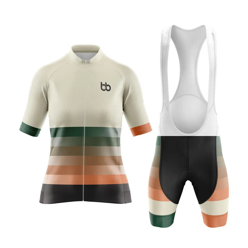 Gradient Frequency Aero Cycling Kit (Beige-Green-Orange)