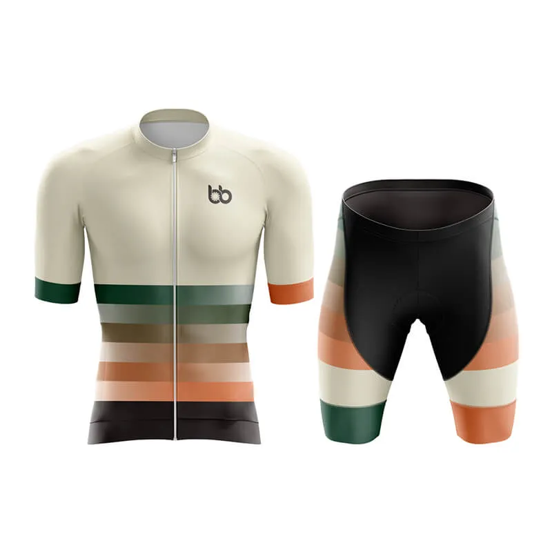 Gradient Frequency Aero Cycling Kit (Beige-Green-Orange)