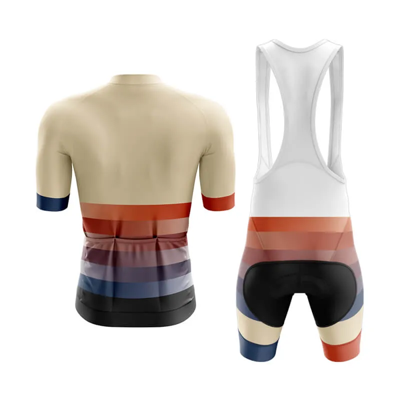 Gradient Frequency Aero Cycling Kit (Beige-Orange-Blue)