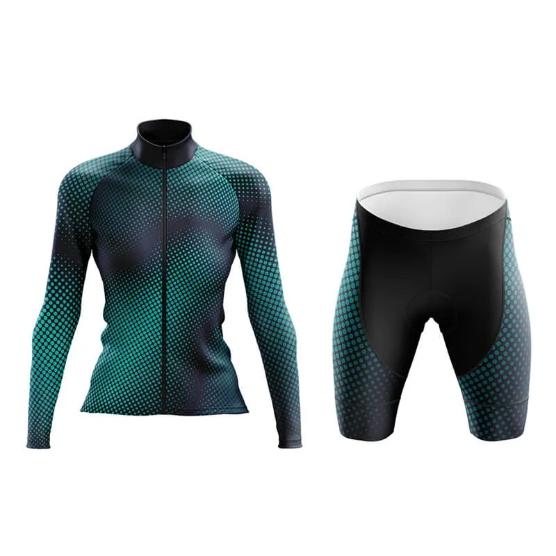 Halftone Aero Cycling Kit (Green)