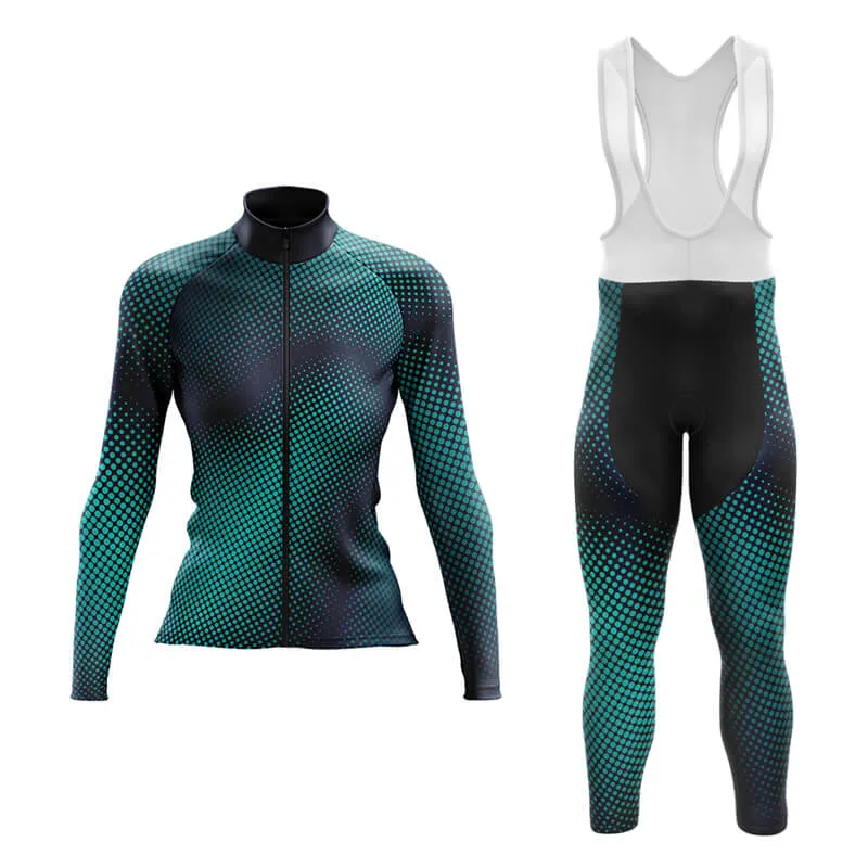 Halftone Aero Cycling Kit (Green)