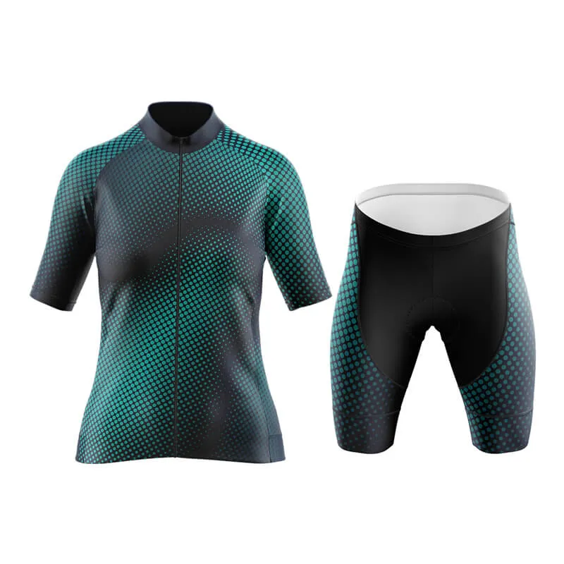 Halftone Aero Cycling Kit (Green)