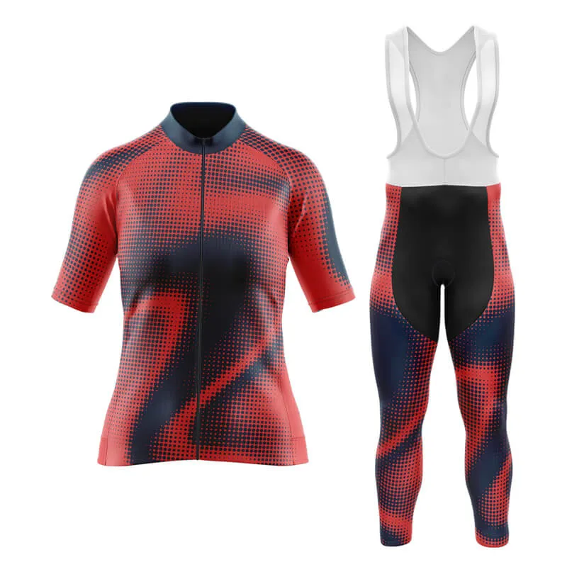 Halftone Aero Cycling Kit (Orange Red)