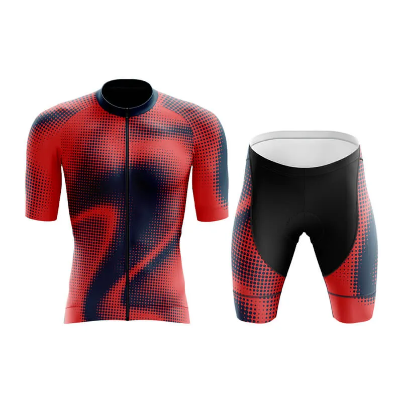 Halftone Aero Cycling Kit (Orange Red)