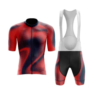 Halftone Aero Cycling Kit (Orange Red)