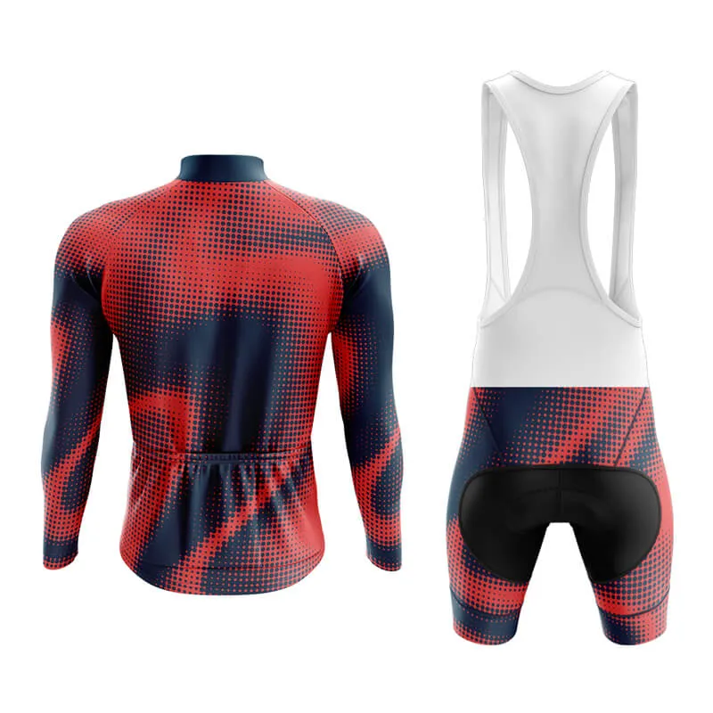 Halftone Aero Cycling Kit (Orange Red)